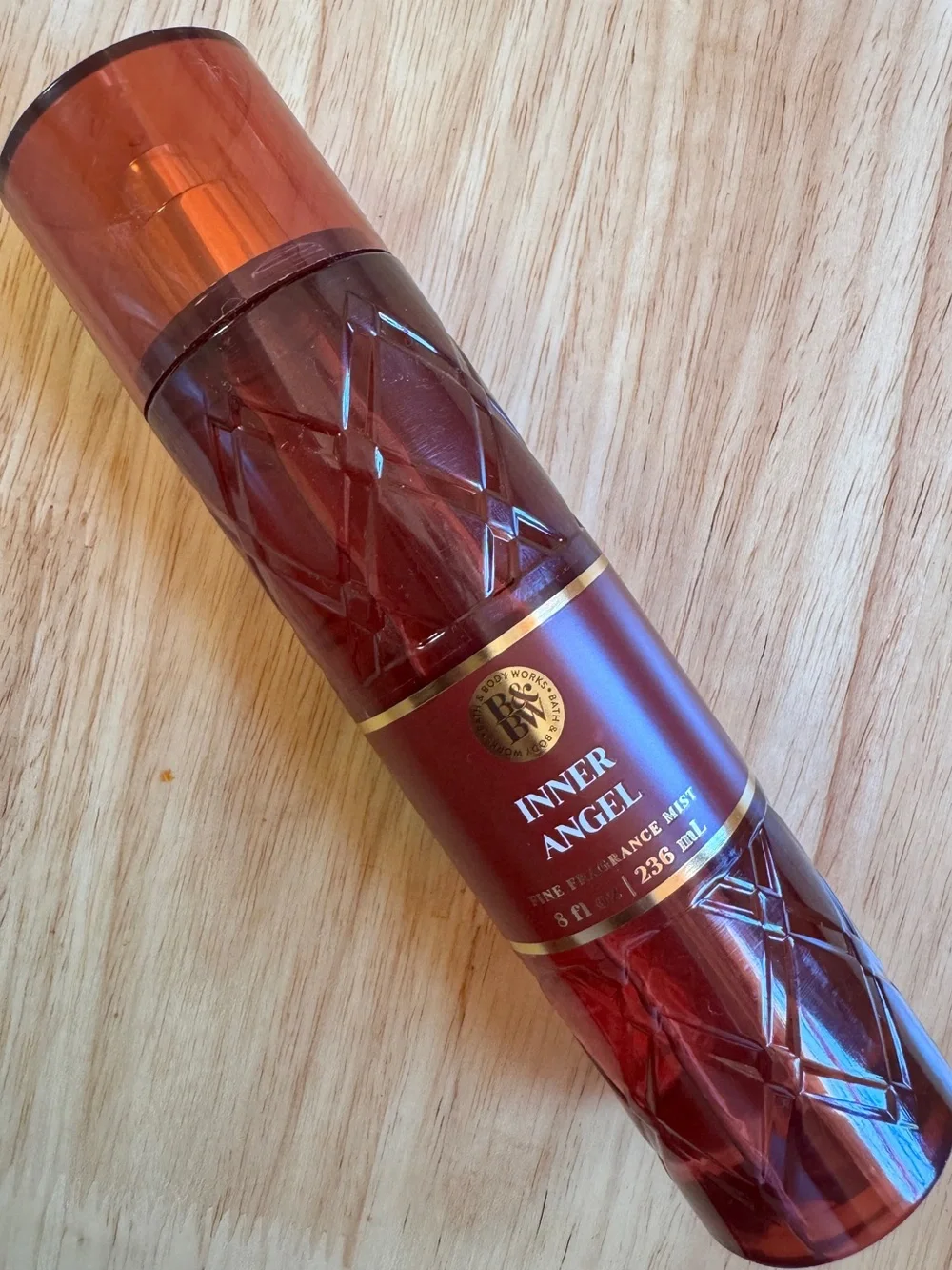 Bath & Body Works Inner Angel Fine Fragrance Mist - Deep Red Bottle